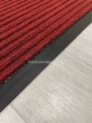 Придверные коврики Ребристый влаговпитывающий  красный 60x90см - Ковровый центр «Енисей»